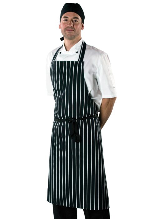 Large Cotton Striped Apron Thumbnail