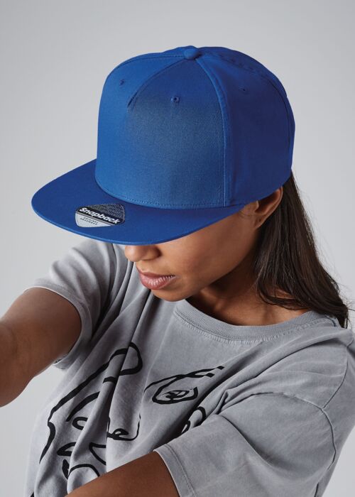 5 panel Snapback Rapper Cap Thumbnail