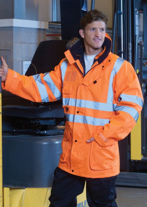 Hi-Vis Multi-Function 7-in-1 Jacket Thumbnail