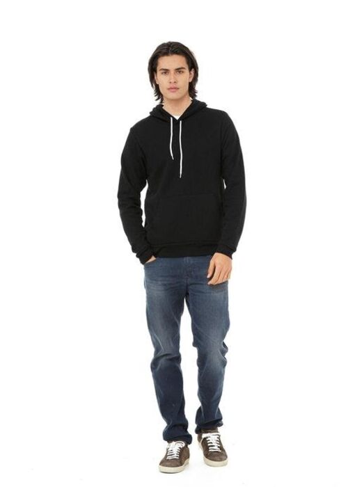 Canvas Unisex Poly-Cotton Fleece Pullover Hoodie Thumbnail