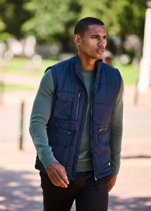 Steller Multi-Zip Ripstop Bodywarmer Thumbnail