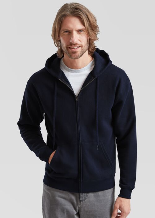 Men's Premium Hooded Sweat Jacket Thumbnail