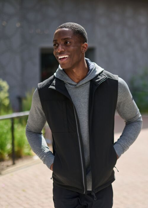 Octagon II Men's 3 Layer Printable Softshell Bodywarmer Thumbnail