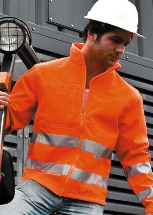 Hi-Vis Soft Shell Jacket Thumbnail