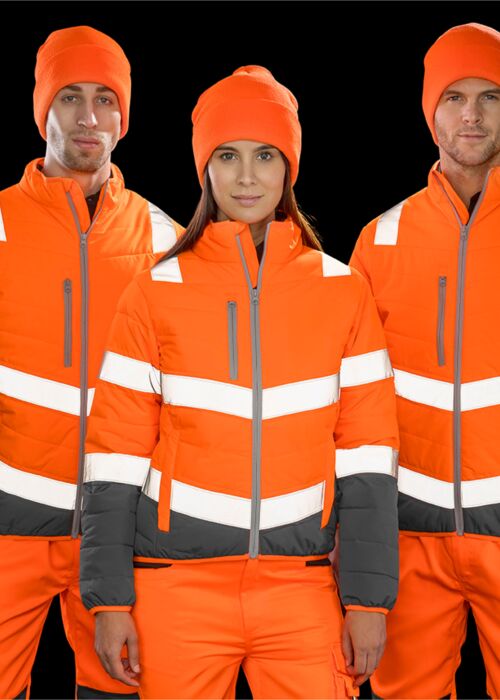 Women's Soft Padded Safety Jacket Thumbnail