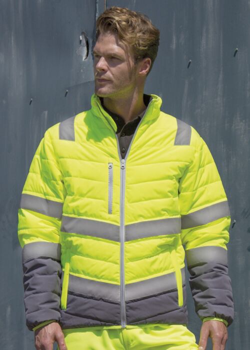 Men's Soft Padded Safety Jacket Thumbnail