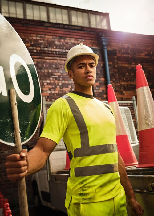 Hi-Vis Pro Contract T-Shirt (Class 2) Thumbnail