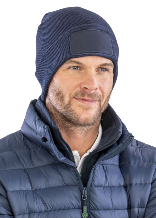 Recycled Double Knit Printers Beanie Thumbnail