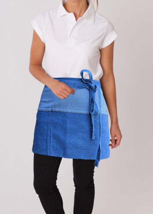 Denim Money Pocket Apron Thumbnail