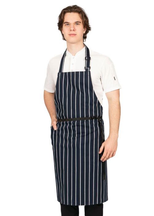 Classic Woven Stripe Apron Thumbnail