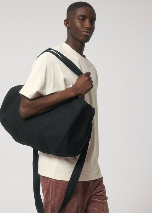 Duffle bag with canvas fabric (STAU892) Thumbnail