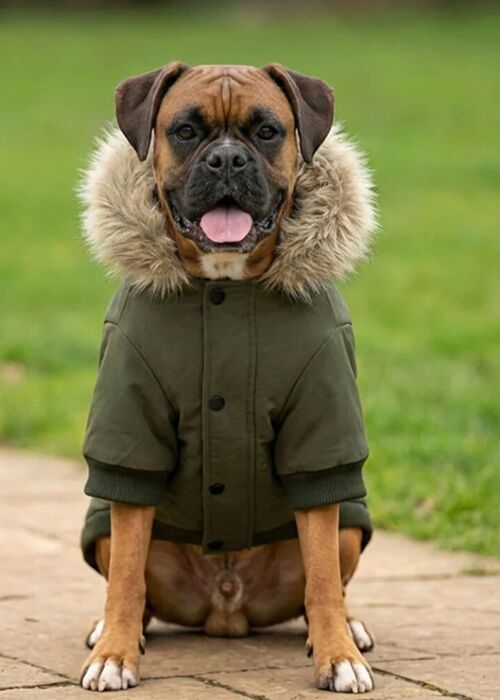 Dog’s parka jacket Thumbnail