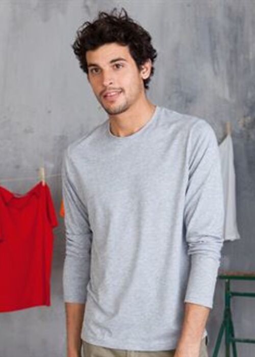 Men's long-sleeved crew neck T-shirt Thumbnail