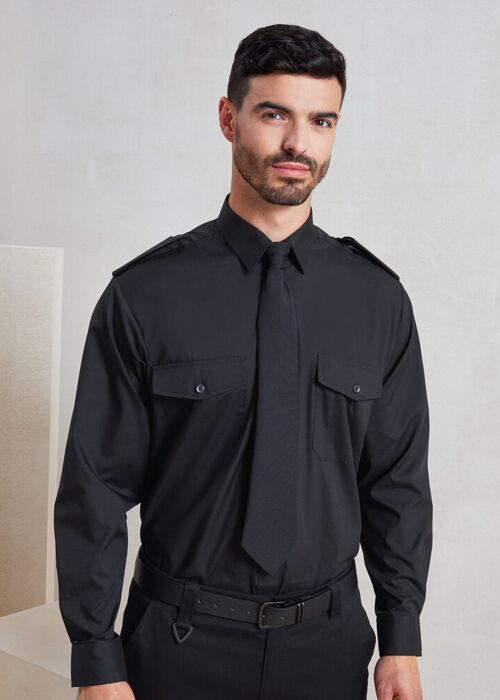 Long sleeve pilot shirt Thumbnail