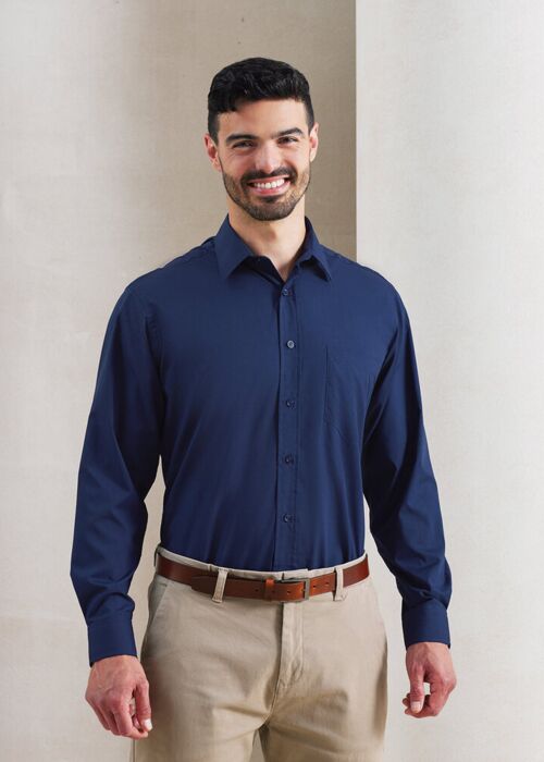 Long sleeve poplin shirt Thumbnail