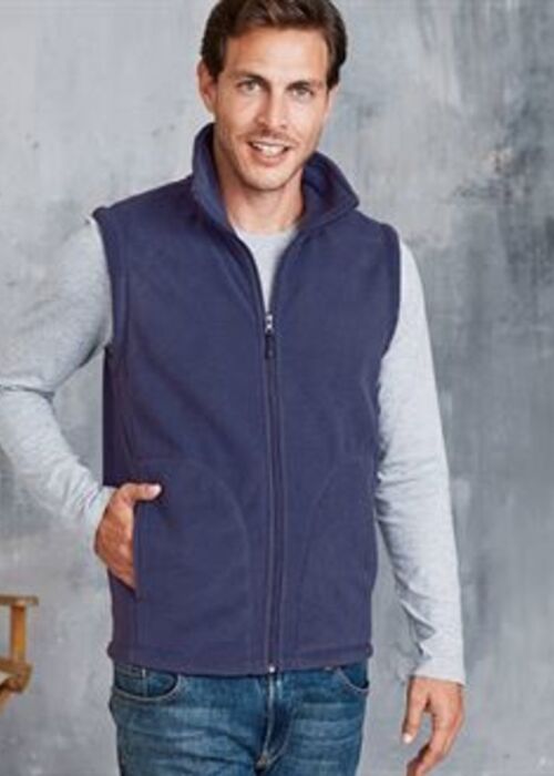 Luca men's microfleece gilet Thumbnail