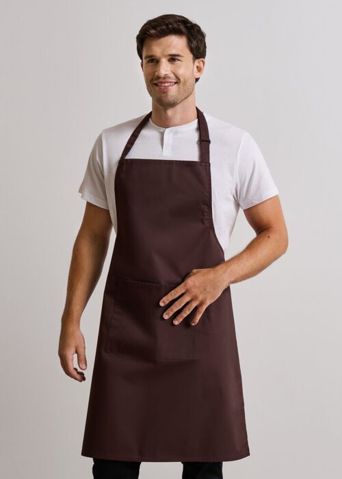 Colours bib apron with pocket Thumbnail