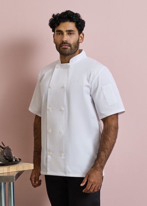 Short sleeve chef’s jacket Thumbnail