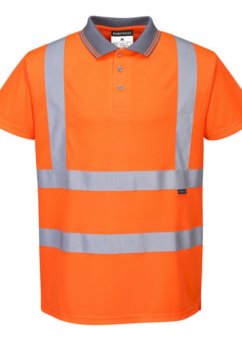 Hi-vis short sleeved polo (S477/RT22) Thumbnail