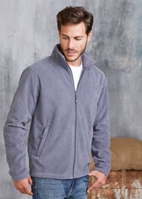 Zip-through microfleece jacket Thumbnail
