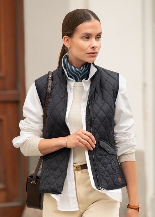 Women’s Camden – diamond quilted gilet Thumbnail
