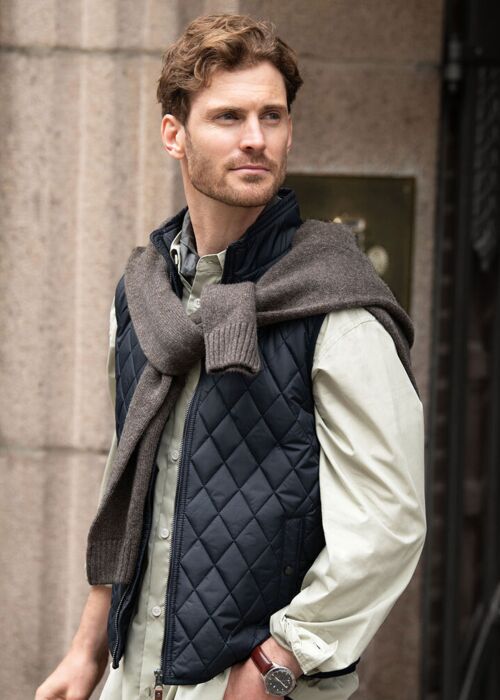 Camden – diamond quilted gilet Thumbnail