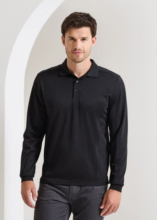 Long sleeve Coolchecker® piqué polo Thumbnail