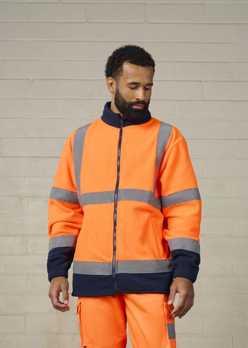 High visibility full-zip fleece Thumbnail