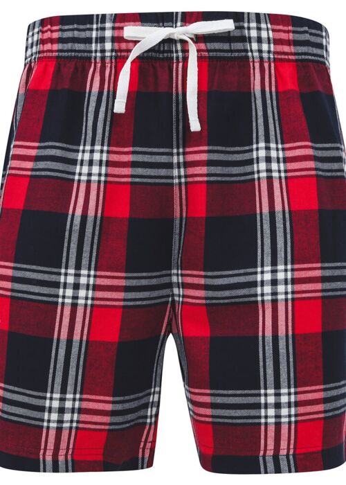 Tartan lounge shorts Thumbnail