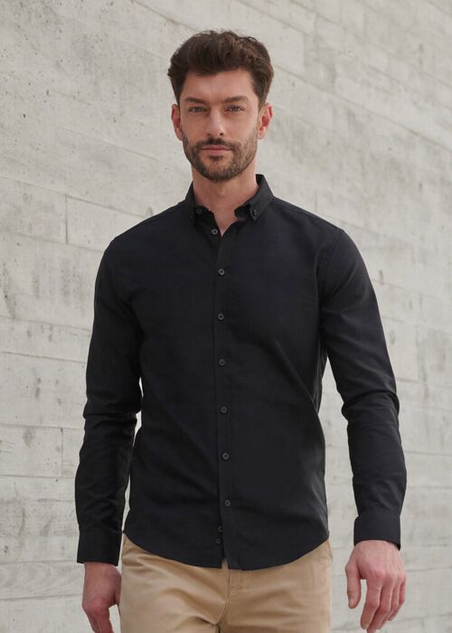 Modern long sleeve Oxford shirt Thumbnail