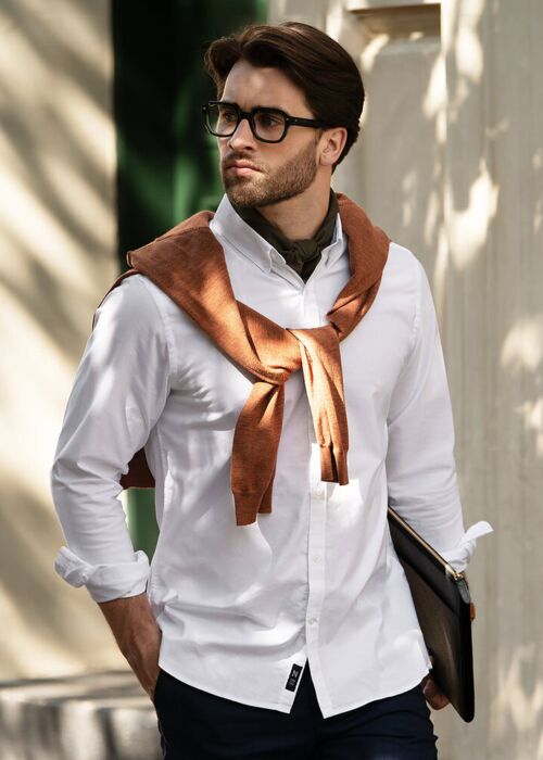 Rochester Slim Fit – classic Oxford shirt Thumbnail