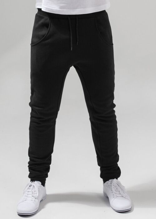 Heavy deep-crotch sweatpants Thumbnail
