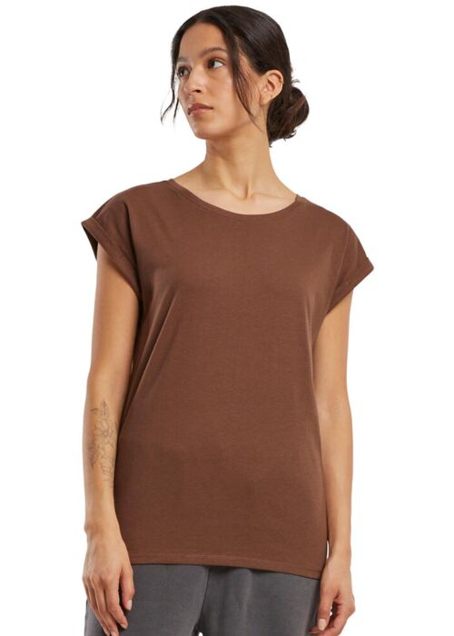 Women's extended shoulder tee Thumbnail