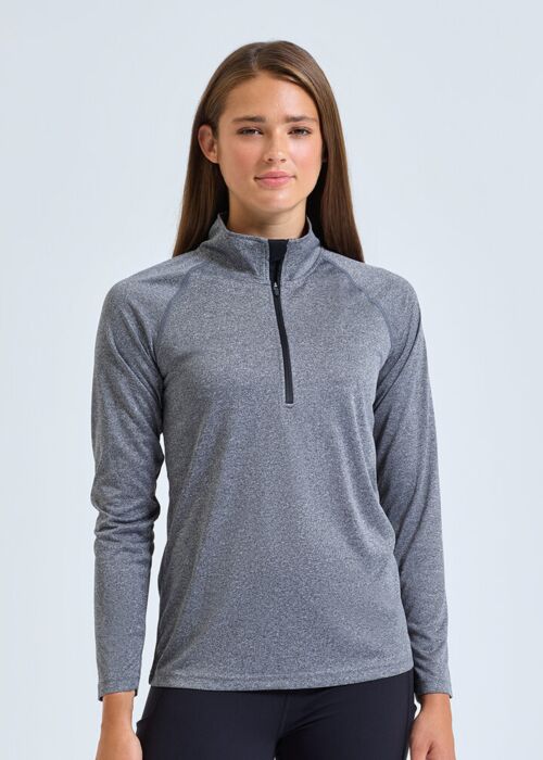 Women's TriDri® long sleeve performance ¼ zip Thumbnail