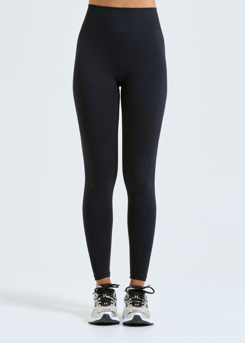 "Women's TriDri® seamless "3D fit" multi-sport sculpt solid colour leggings" Thumbnail