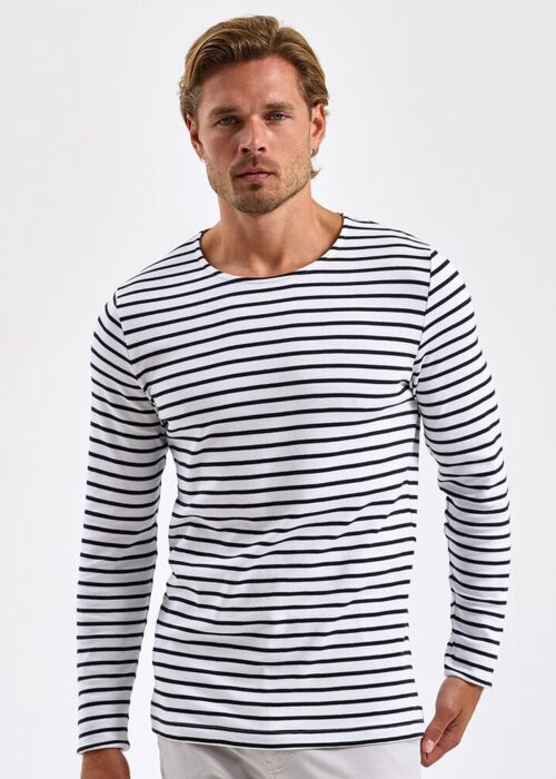 Men's Marinière coastal long sleeve tee Thumbnail