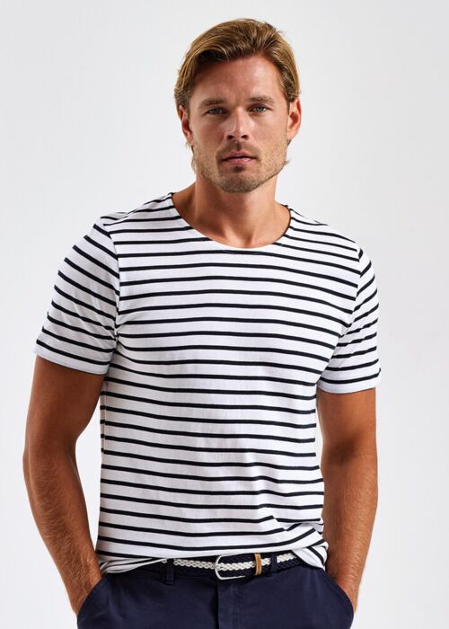 Men's Marinière coastal short sleeve tee Thumbnail