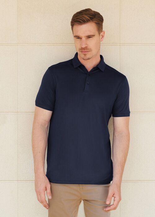 Stretch polo shirt with wicking finish (slim fit) Thumbnail