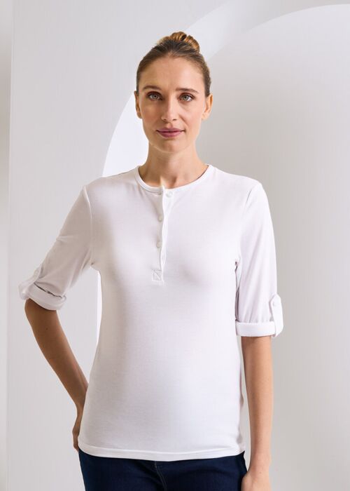 Women's Long John roll-sleeve tee Thumbnail