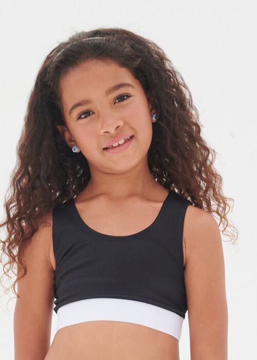 Kids fashion crop top Thumbnail