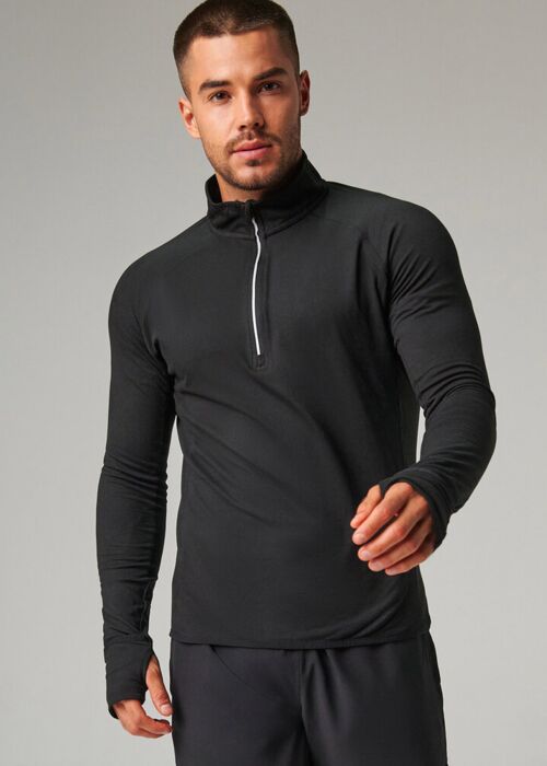 Long-sleeved ¼ zip top Thumbnail