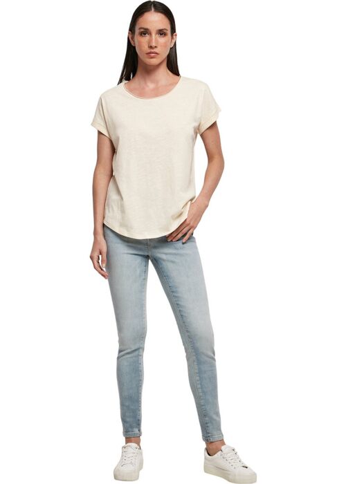 Women's long slub tee Thumbnail