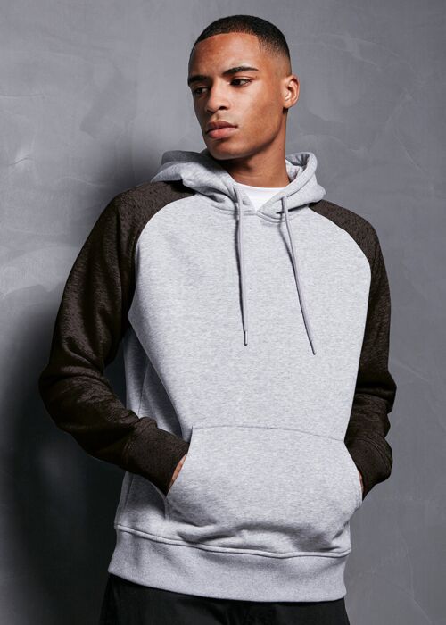 Basic raglan hoodie Thumbnail