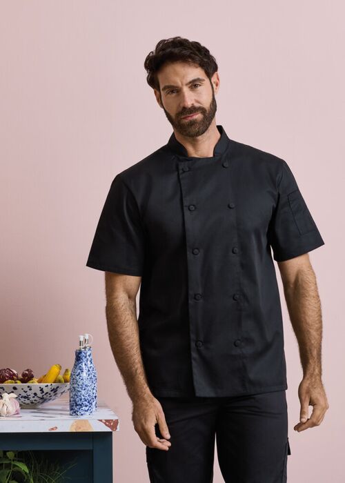 Chefs Coolchecker® short sleeve jacket Thumbnail
