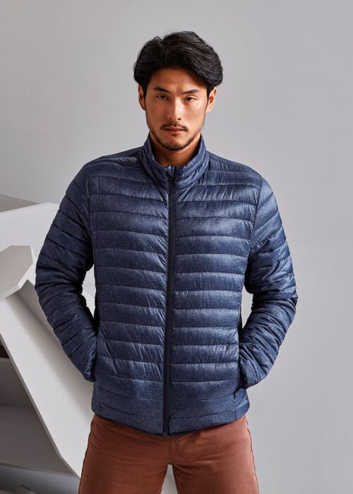 Melange padded jacket Thumbnail