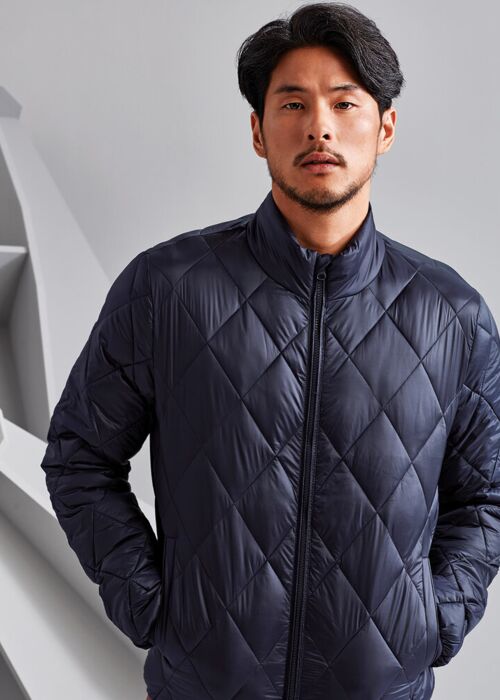 Diamond pane padded Jacket Thumbnail