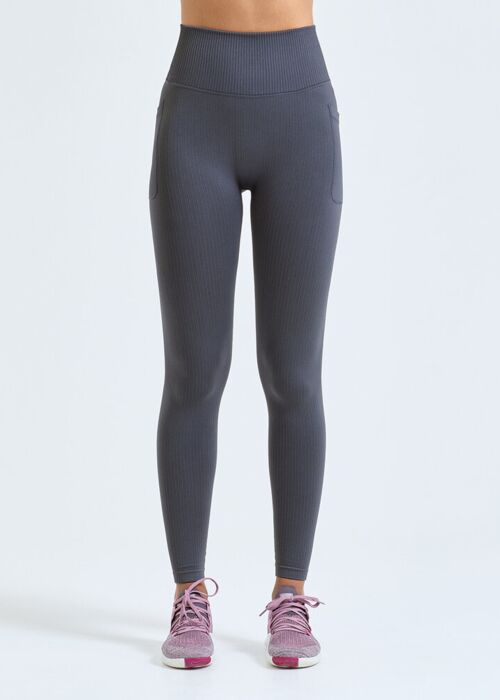 Women's TriDri® ribbed seamless multi-sport leggings Thumbnail