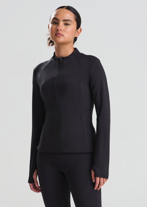 Women’s recycled tech-zip jacket Thumbnail