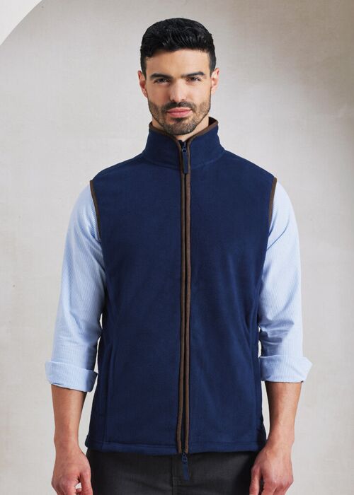 Artisan fleece gilet Thumbnail