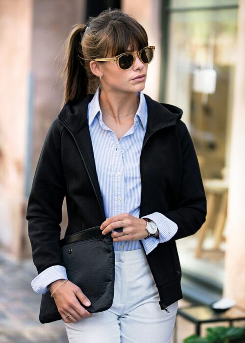 Women’s Hampton – premium double-faced hoodie Thumbnail